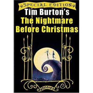 Tim Burton The Nightmare Before Christmas Special Edition DVD French Audio Track